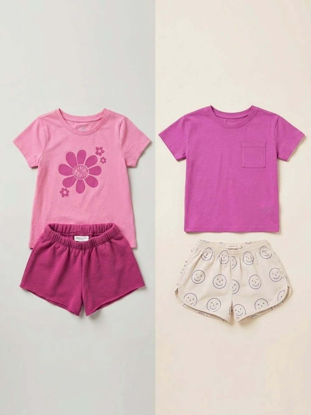 Girls 2-Outfit Bundle: Gap Kids, Cat & Jack, Tinycottons (Size S / 6-8Y)